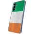 Ireland Flag Distressed Galaxy S24 Clear Case